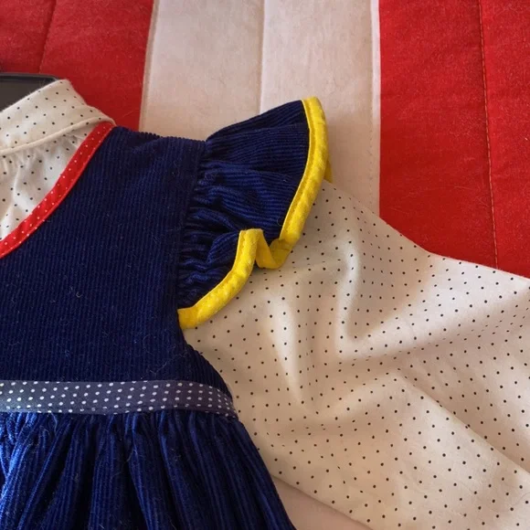 Vintage Corduroy Baby Girl’s Dress - Picture 12 of 13
